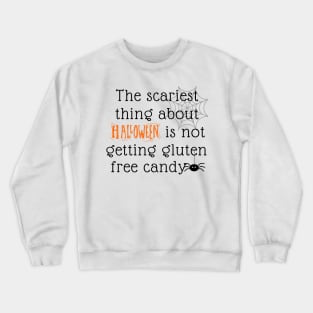 gluten free trick or treat - Halloween Crewneck Sweatshirt